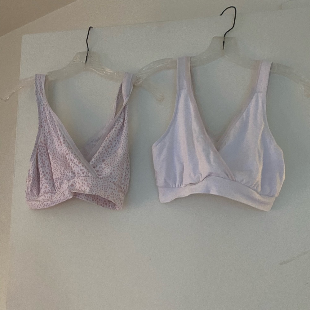 Playtex maternity nursing and lounge/ sleep bras 2 size S
